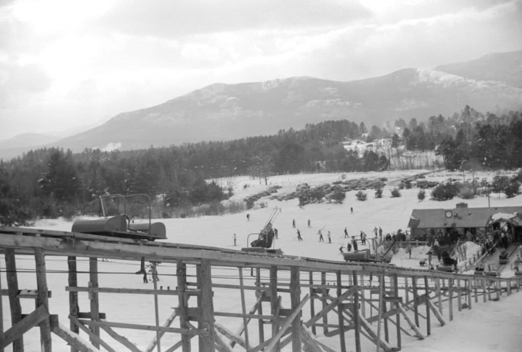 #142 Ski Lift, Cranmore Mountain, North Conway, New Hampshire, March 1940