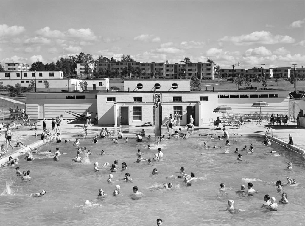 #25 Public Swimming Pool, Greenbelt, Maryland, 1939