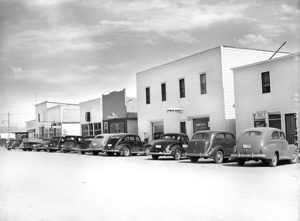 #9 Main Street, Froid, Montana, August 1941