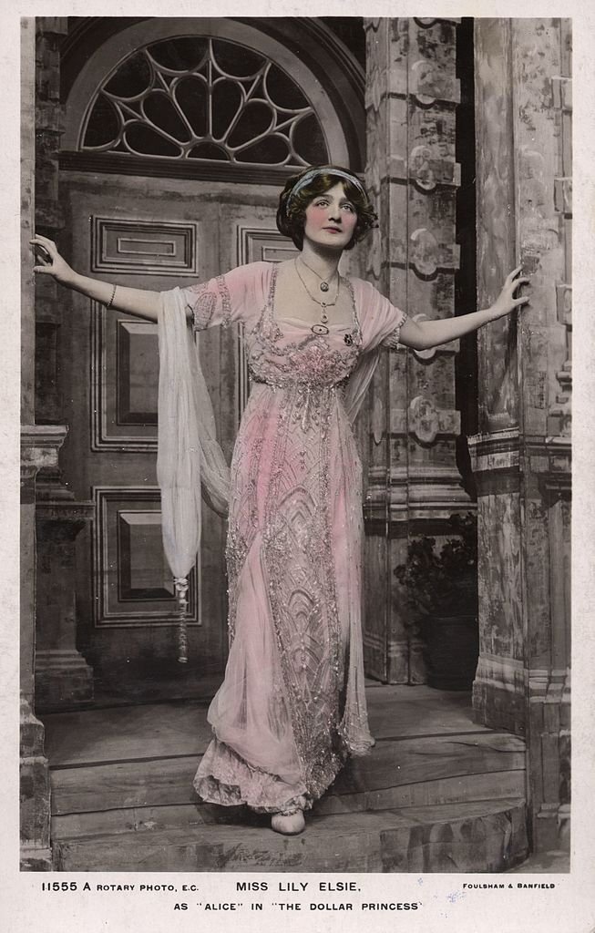 #27 Lily Elsie as Alice in a production of ‘The Dollar Princess’ at Daly’s Theatre in London, 1909