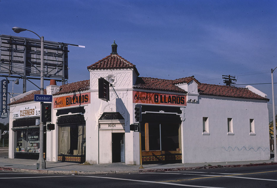 #31 Chuck’s Billiards, 1601 Manchester, Los Angeles, California, 1979