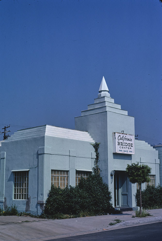 #26 California Bridge Center, 945 North Fairfax, Los Angeles, California, 1976