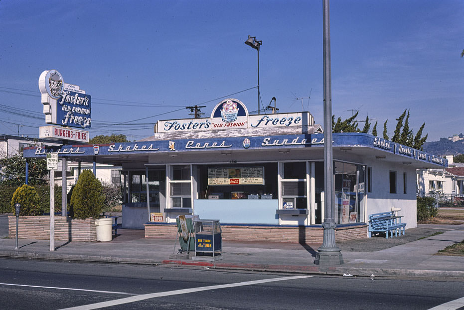 #52 Fosters Freeze, Los Angeles, California, 1977