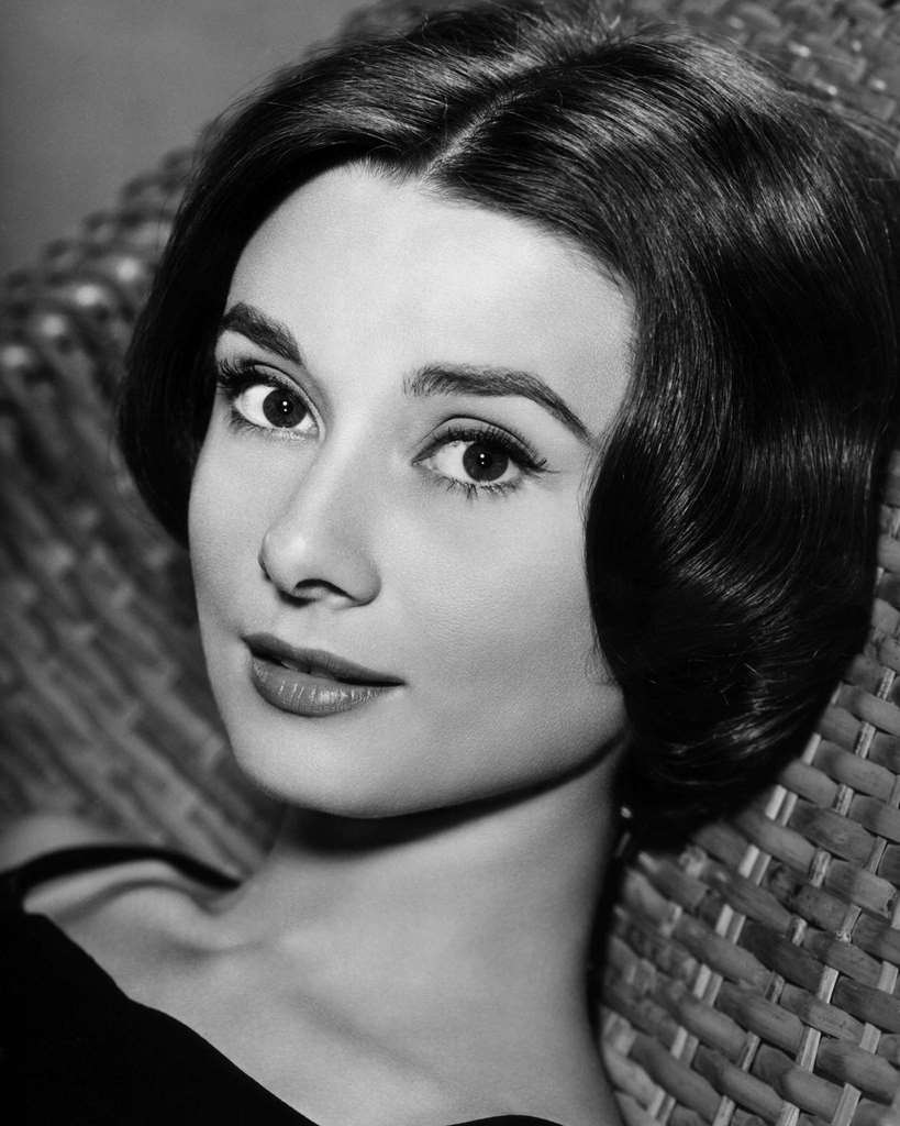 #19 Audrey Hepburn poses for a publicity still for film ‘Love in the Afternoon’ in 1957.