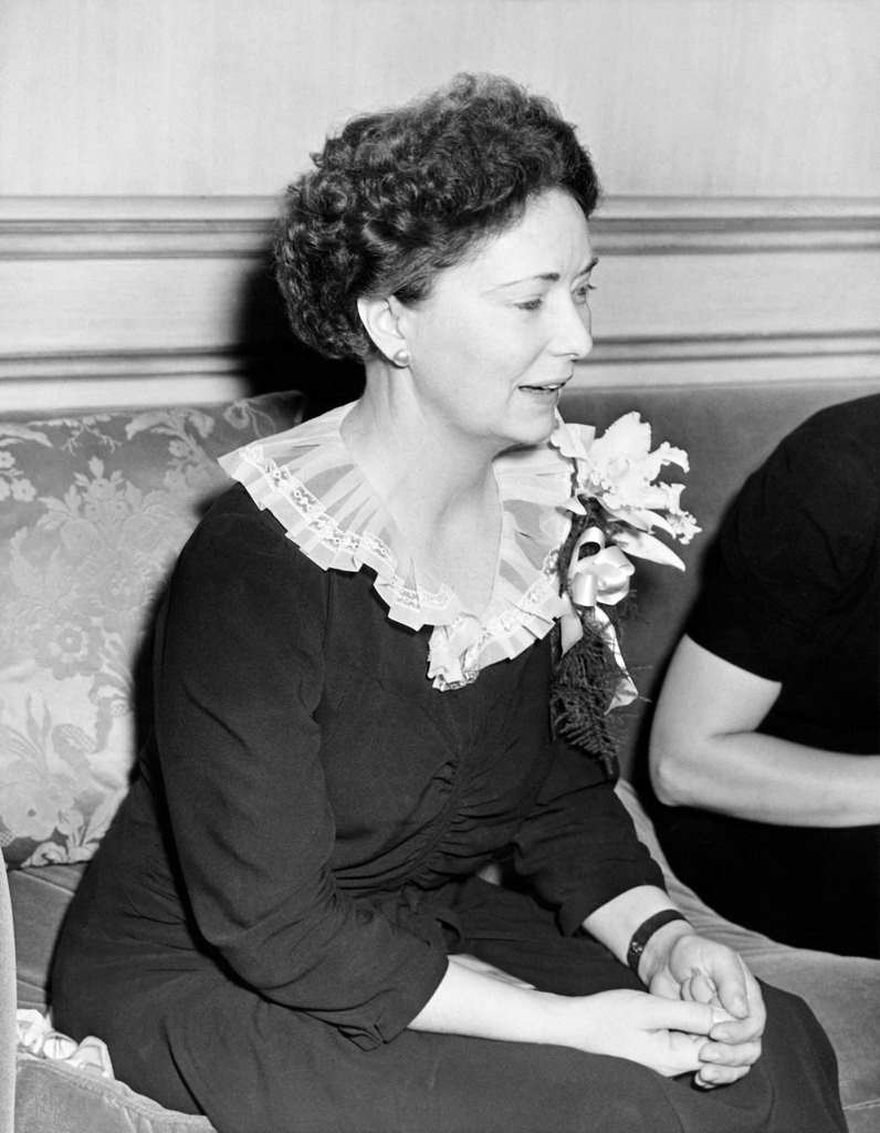 #2 Margaret Mitchell, author of ‘Gone With The Wind,’ in New York to christen the U.S.S. Atlanta tomorrow in Kearny, New Jersey, 1941