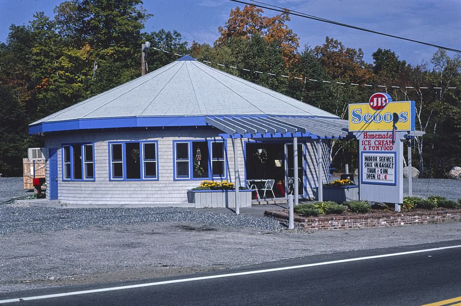 #120 J.B. Scoops Ice Cream, Meredith, New Hampshire, 1981