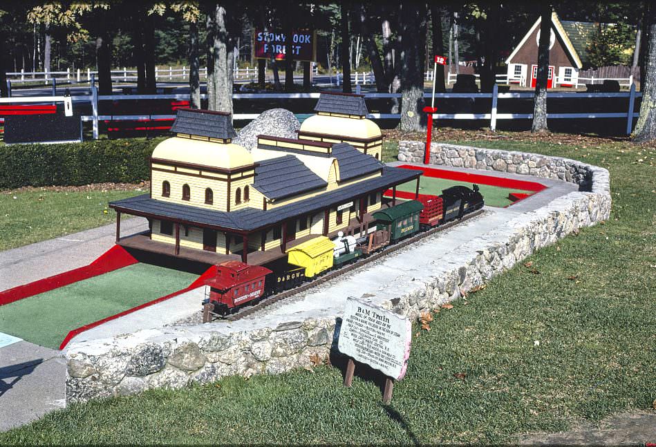 #17 Funspot mini golf, Route 3, Weirs Beach, New Hampshire, 1983