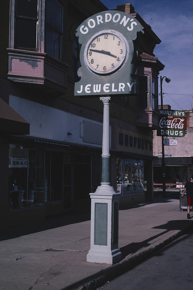 #155 Gordon’s Jewelry Street Clock, Las Vegas, New Mexico, 1997
