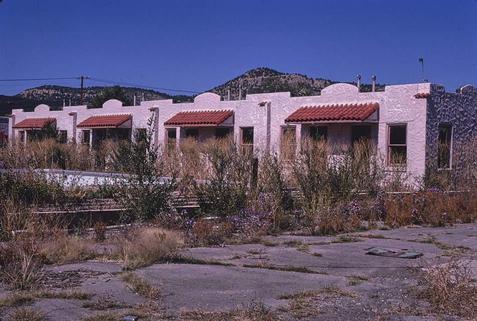 #63 Park Plaza Motel, Raton, New Mexico, 1980