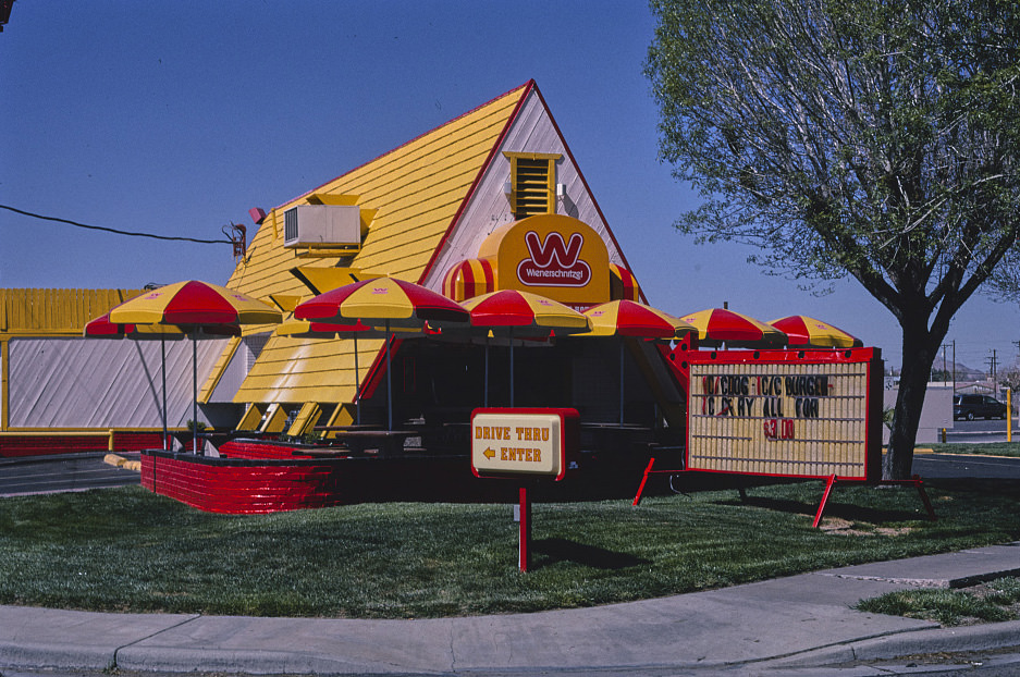 #106 Wiener Schnitzel Restaurant, Las Cruces, New Mexico, 1991
