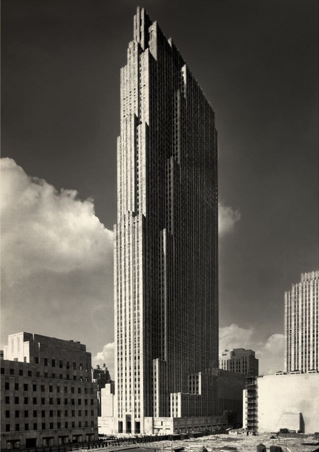 #7 RCA Building, Rockefeller Center, New York City, Septembre 1933