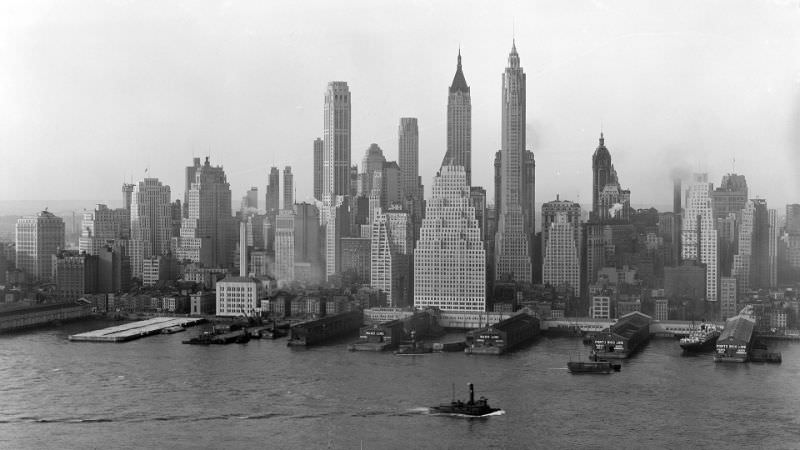 #23 View from St. George Hotel, New York City, 1933