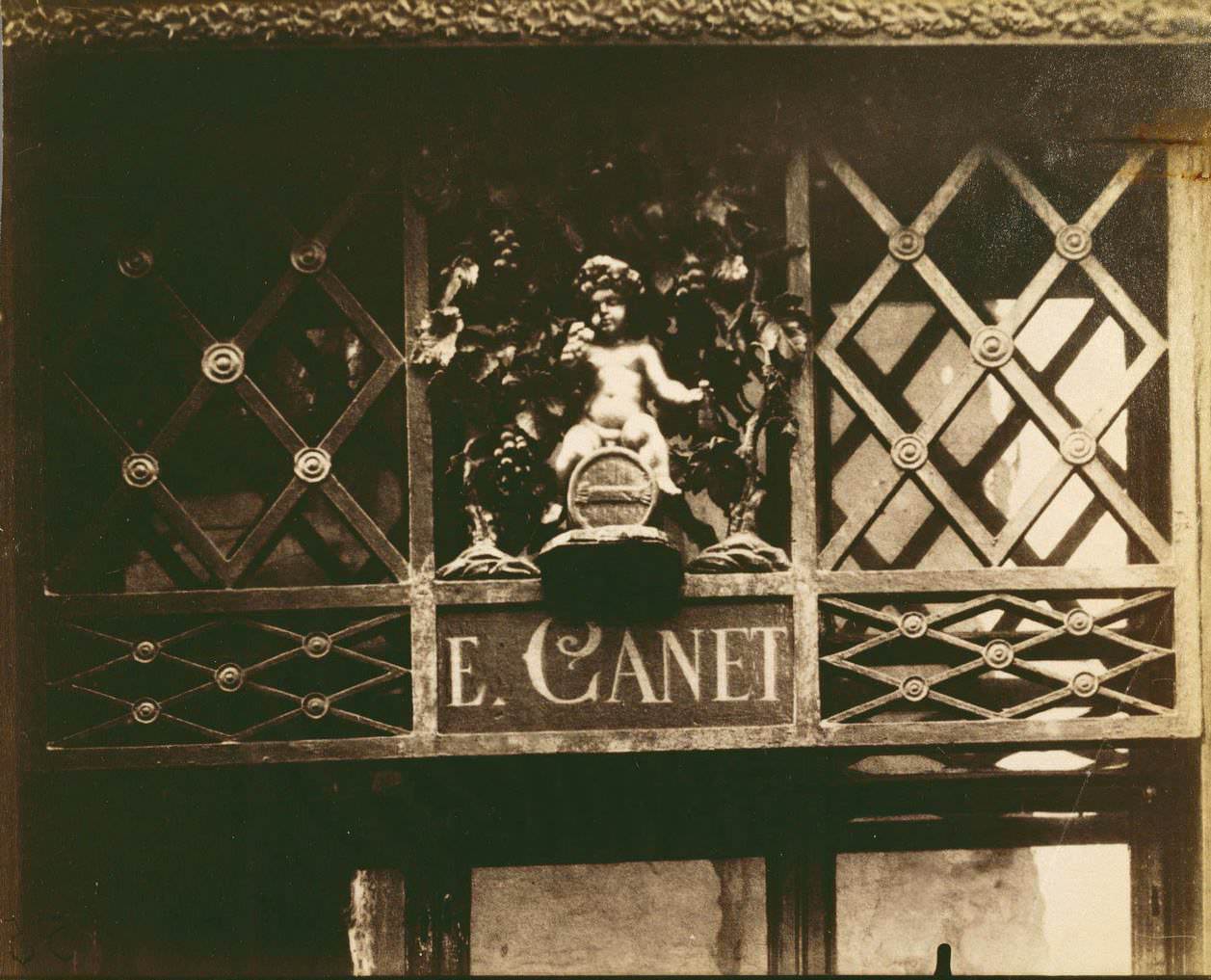 #94 Shop Sign, rue Saint-Louis-en-I’Ile., 1908