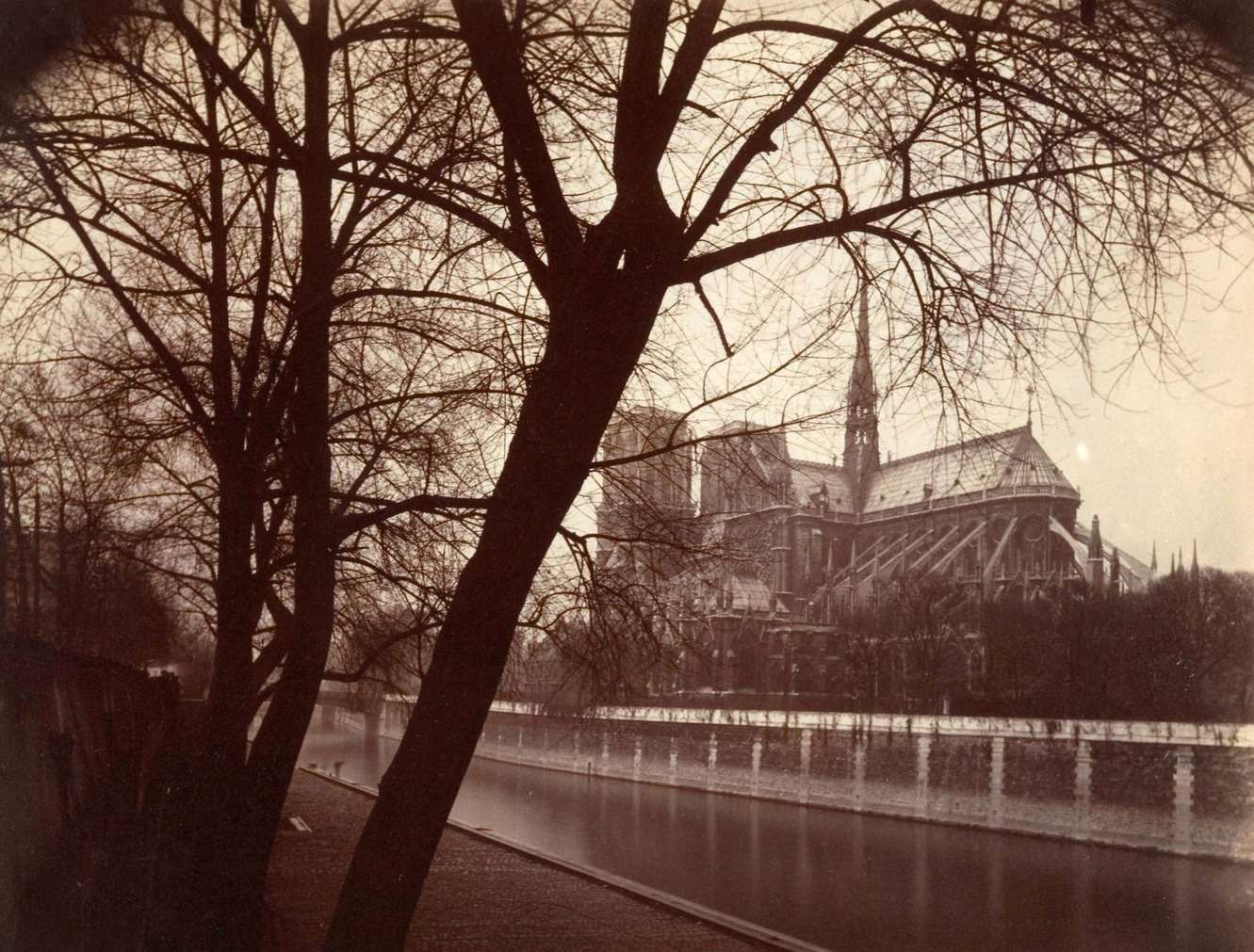 #12 Notre-Dame depuis le quai de la Tournelle, 1923