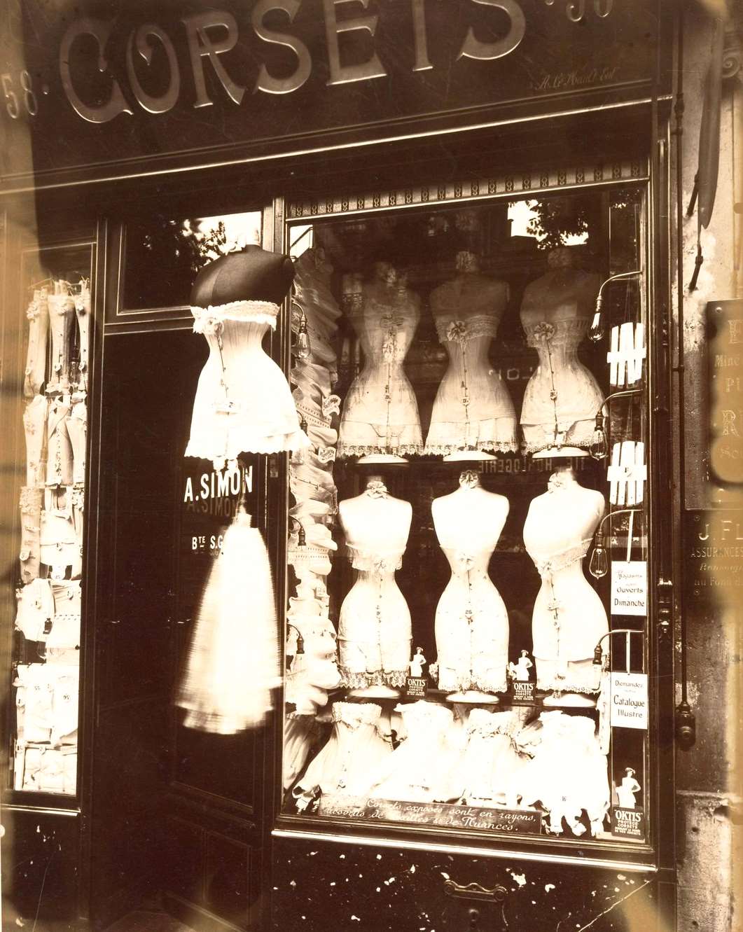 #25 Boulevard de Strasbourg, Corsets, Paris, 1912