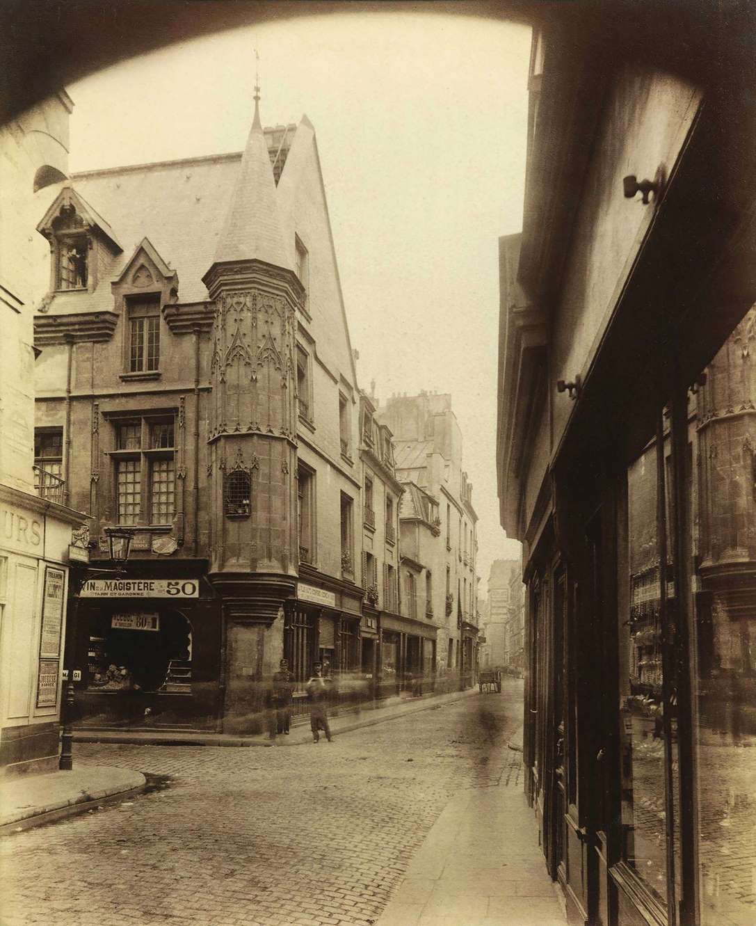 #33 Hotel Simon Herouet (known as Barbette), rue des Francs Bourgeois in Paris, 1898.