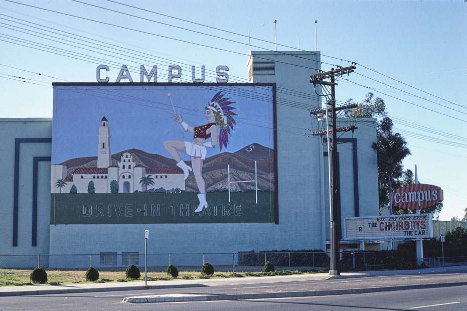 #2 Campus Drive-In, San Diego, 1978