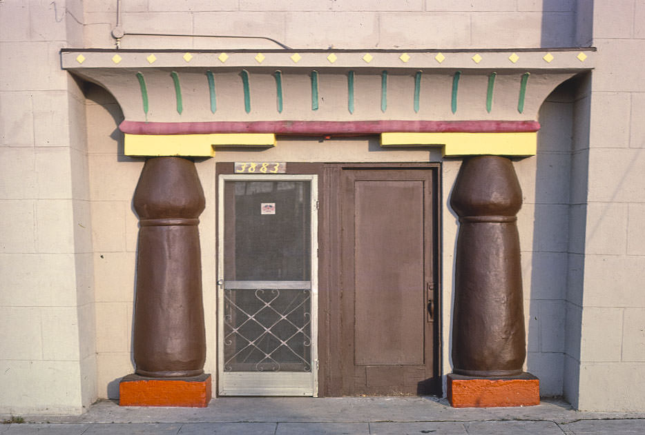 #34 Egyptian Garage, San Diego, 1979