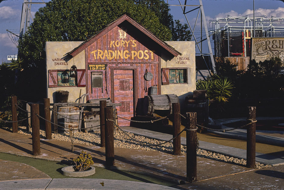 #42 Trading post, Storybook Land Golf, Clairmont Mesa Boulevard, San Diego, California.