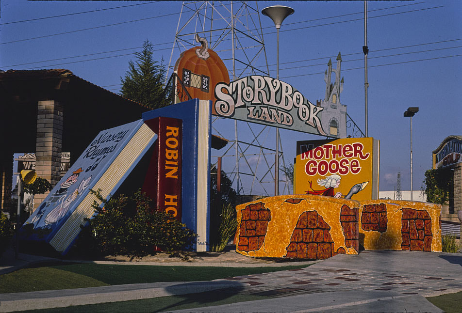 #46 Entrance, Storybook Land Golf, Clairmont Mesa Boulevard, San Diego, California.