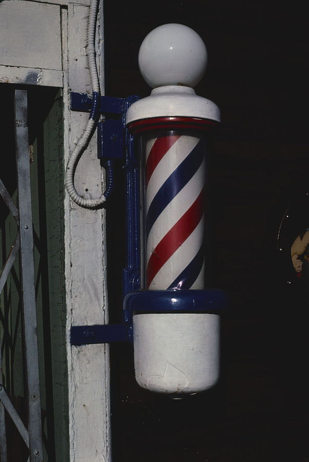 #30 Barber pole, San Diego, 1979