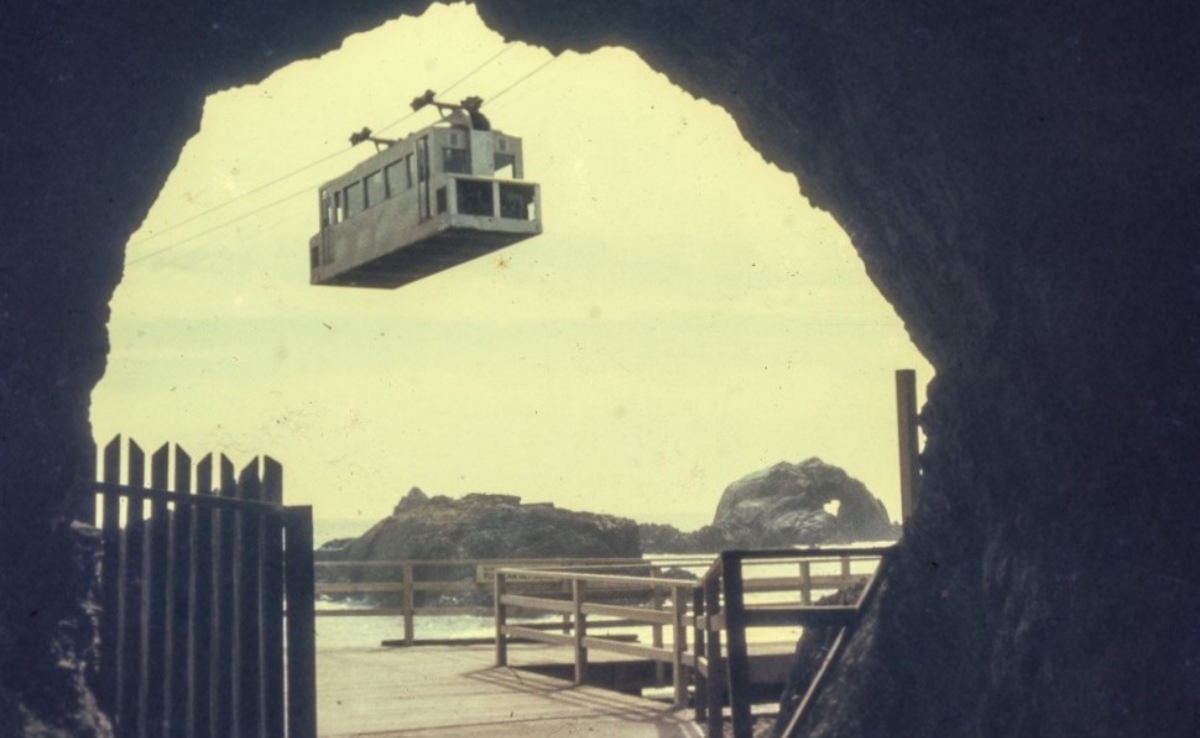San Francisco&;s Sky Tram that ran from the Cliff House to Point Lobos Vehicles &; Transportation