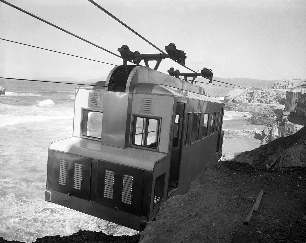 San Francisco&;s Sky Tram that ran from the Cliff House to Point Lobos Vehicles &; Transportation