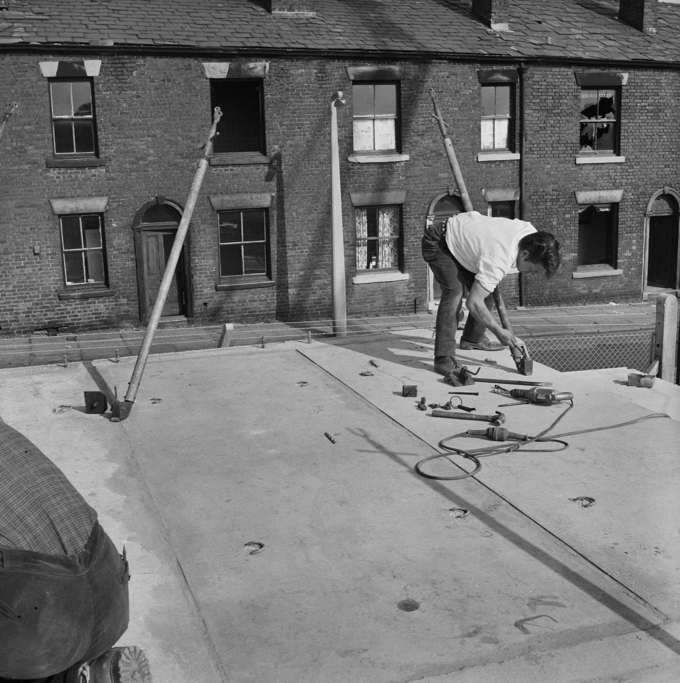 #135 St Mary’s Estate, Oldham, 1964.