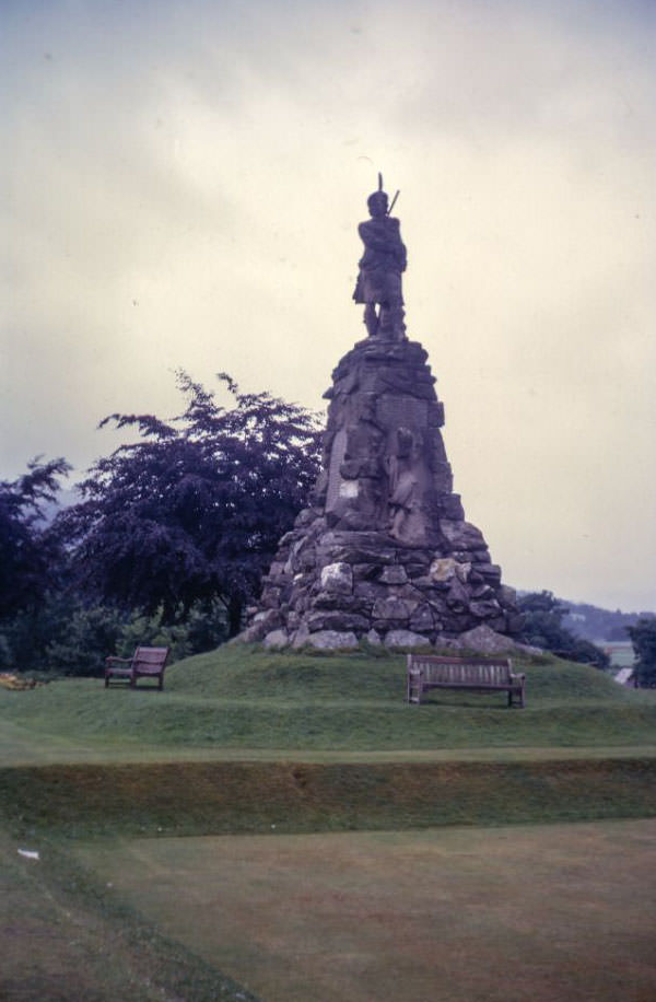 #154 Black Watch Monument, Aberfeldy, Scotland, 1960s
