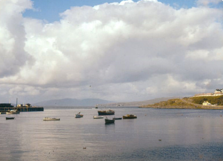 #156 Boats Upon the Water, Mallaig, Scotland, 1960s