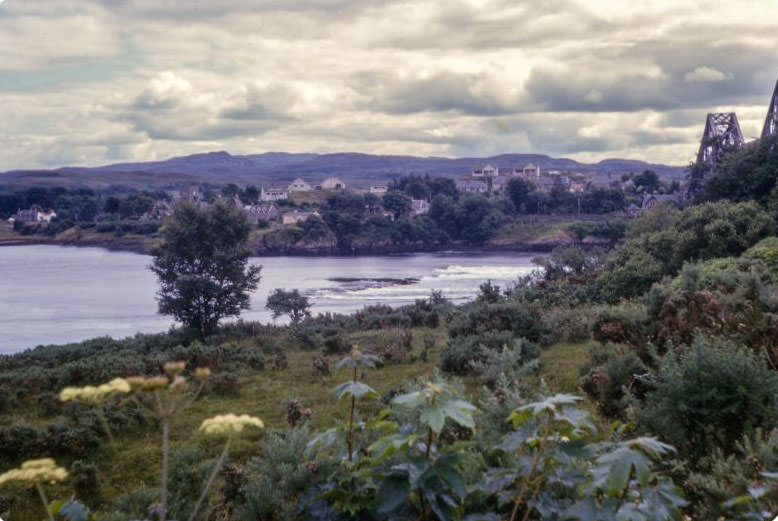 #167 Falls of Lora and Connel Bridge, Scotland, 1960s