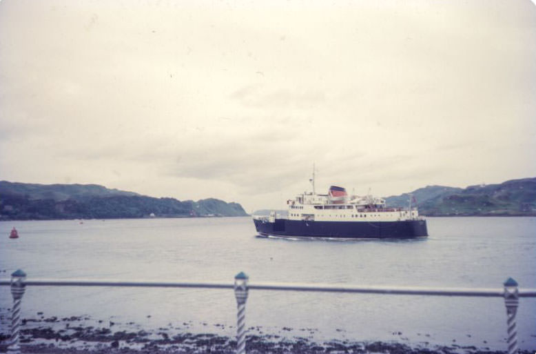 #184 Mull Car Ferry, Oban, Scotland, 1960s
