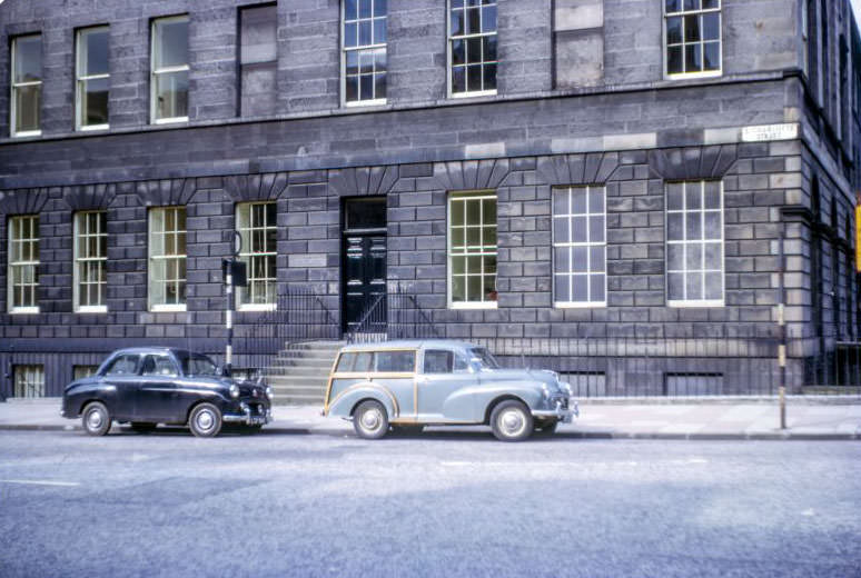 #192 South Charlotte Street, linking Charlotte Square to Princes Street, Edinburgh, Scotland, 1960s