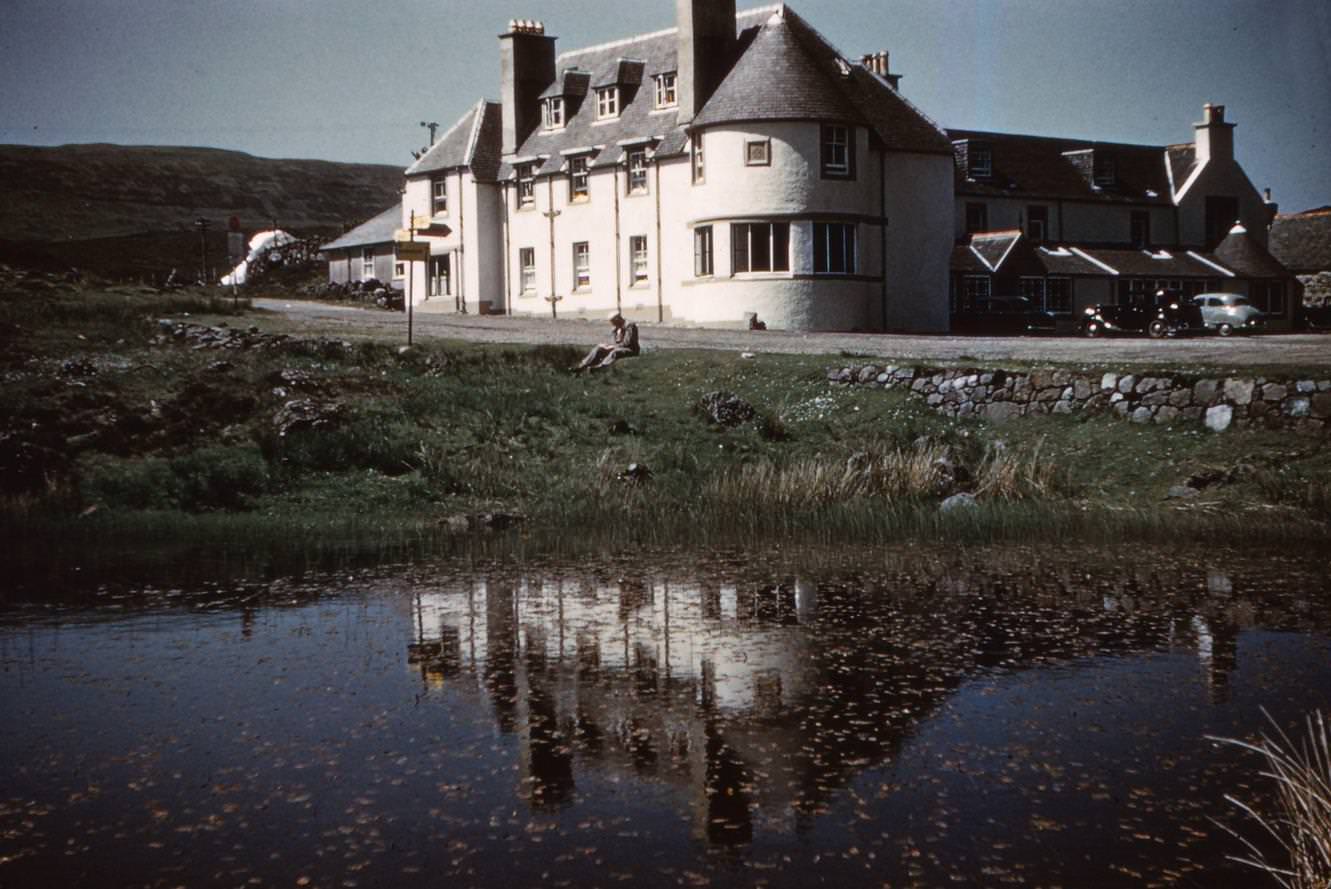 #3 SligaChan Hotel, Sligachan, Isle of Skye, Scotland, 1960.