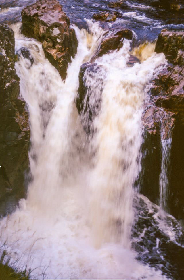 #197 Waterfall, Glen Nevis, Scotland, 1960s
