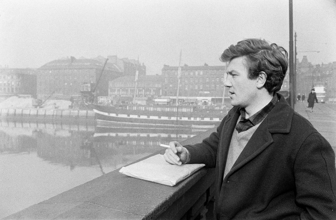 #35 Actor Albert Finney in Glasgow, 3rd March 1963.