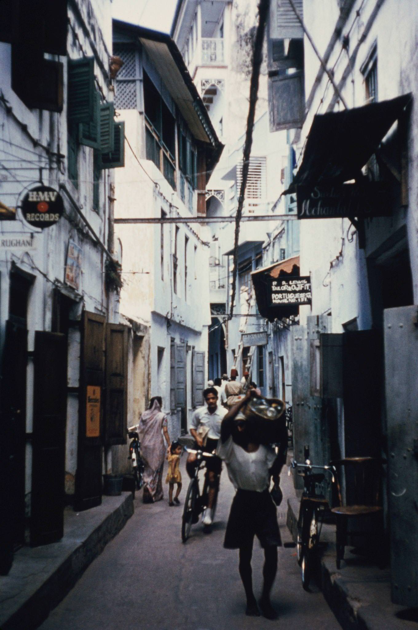 #21 A street in Zanzibar, 1965