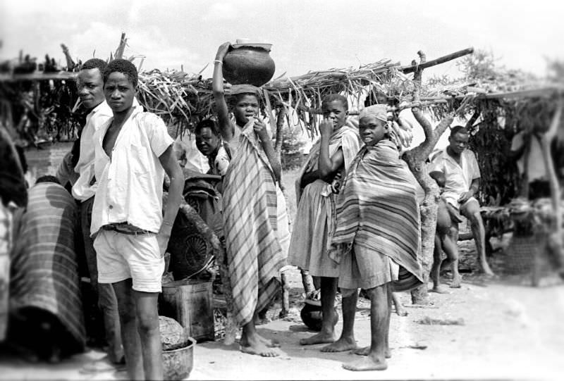 #55 A market somewhere in Mwanza Region, 1969