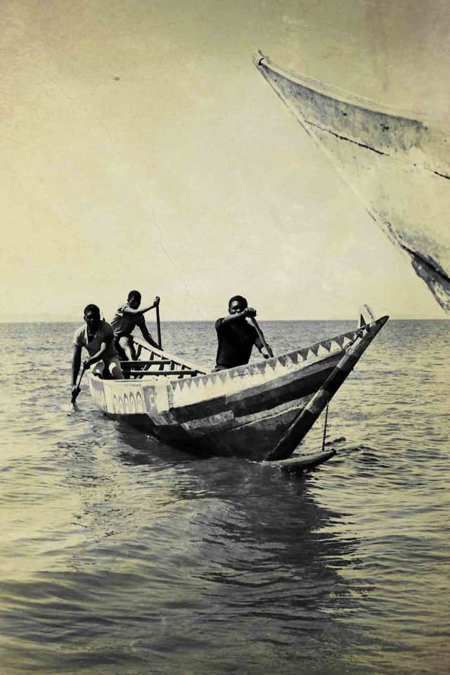 #73 Riding the waves in the Tanzanian Lake Victoria fishery, 1969
