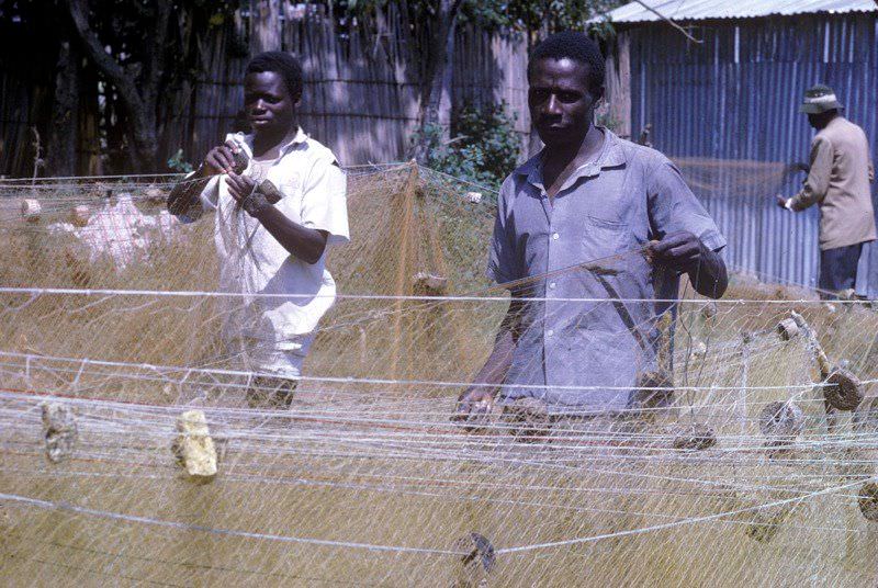 #76 Sorting the nets, 1969
