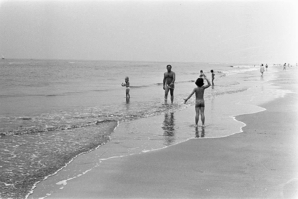 #61 Autumn sun on beach Zandvoort, 1971