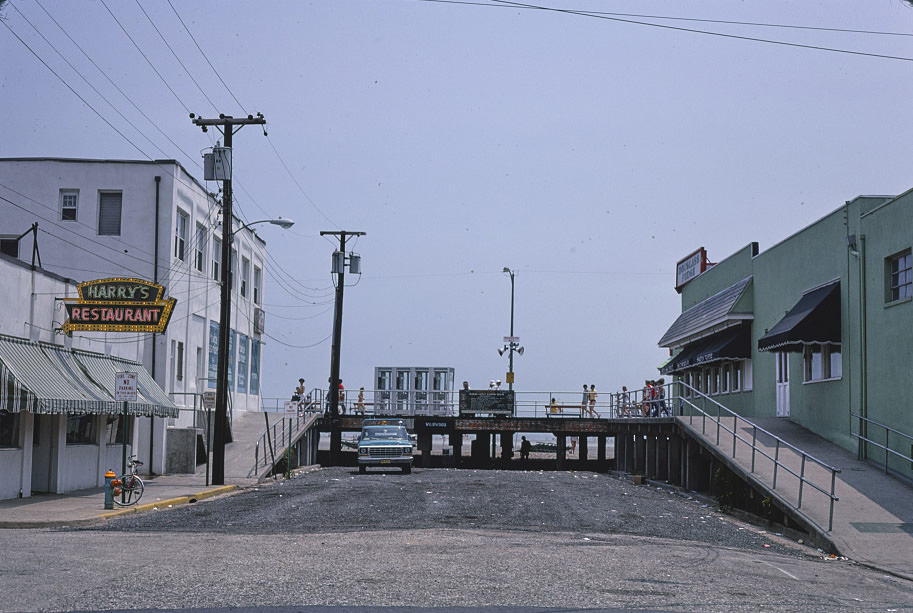 #69 Boardwalk Cross Street, Wildwood, New Jersey, 1978