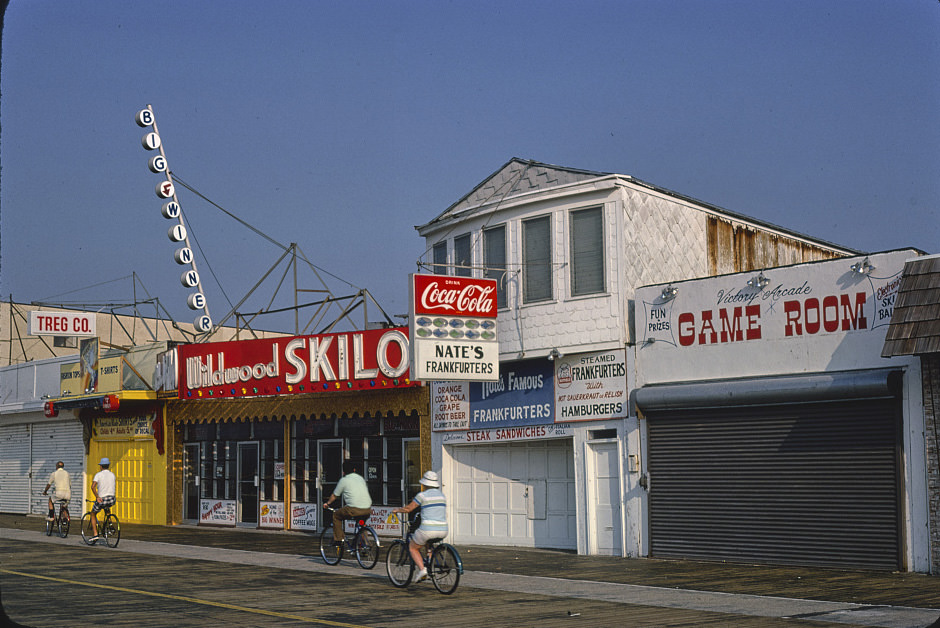 #84 Boardwalk stores, Wildwood, New Jersey, 1978