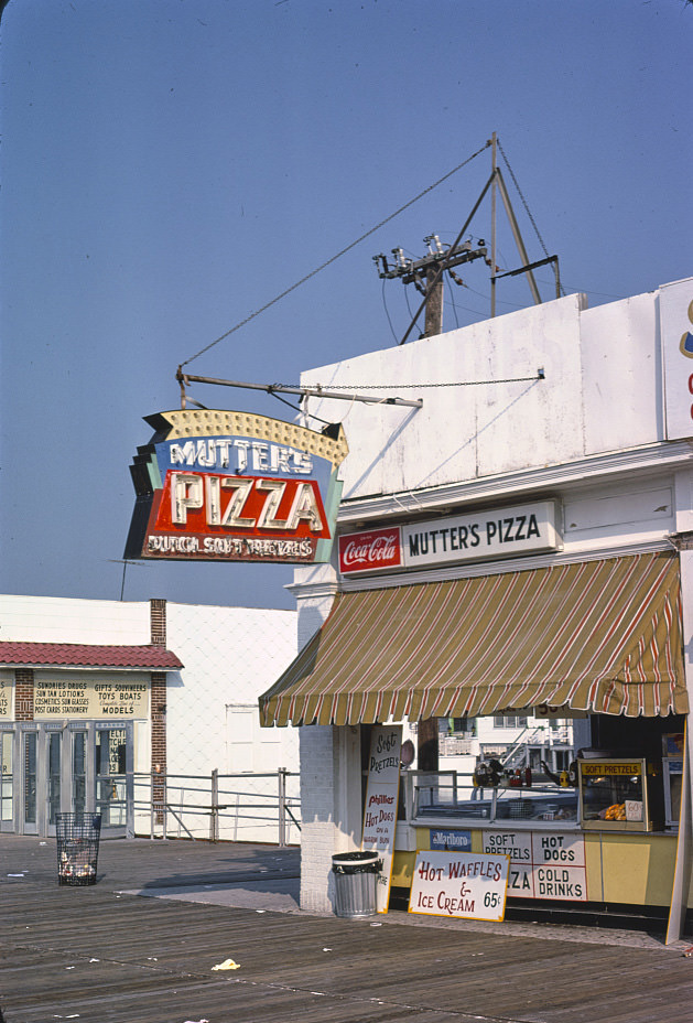 #85 Boardwalk Pizza, Wildwood, New Jersey, 1978
