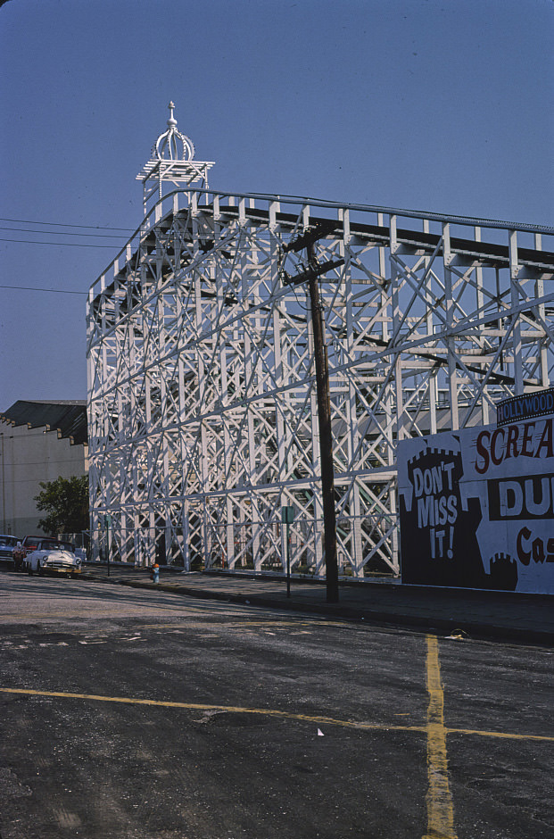 #145 Scream roller coaster, Wildwood, New Jersey, 1978