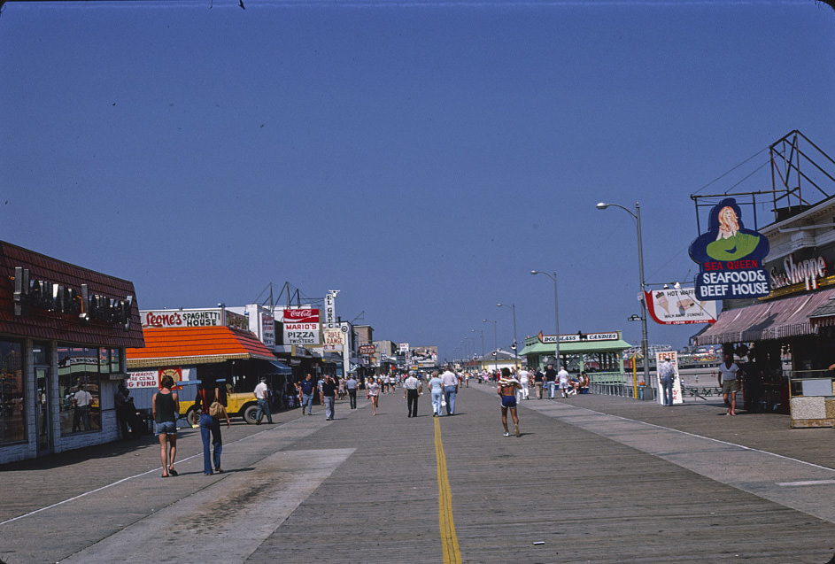 #93 Northeast from Mariner’s Landing, Wildwood, New Jersey, 1978