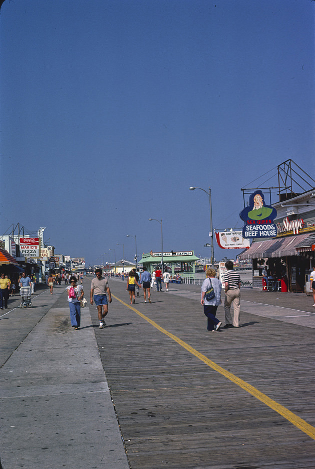 #15 Boardwalk, Wildwood, New Jersey, 1978