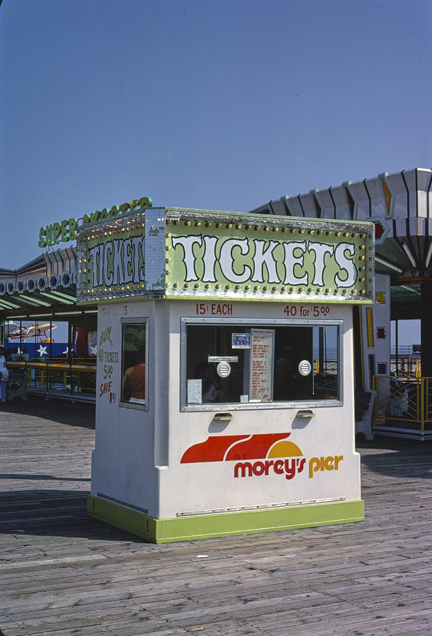 #98 Morey’s Pier, Wildwood, New Jersey, 1978