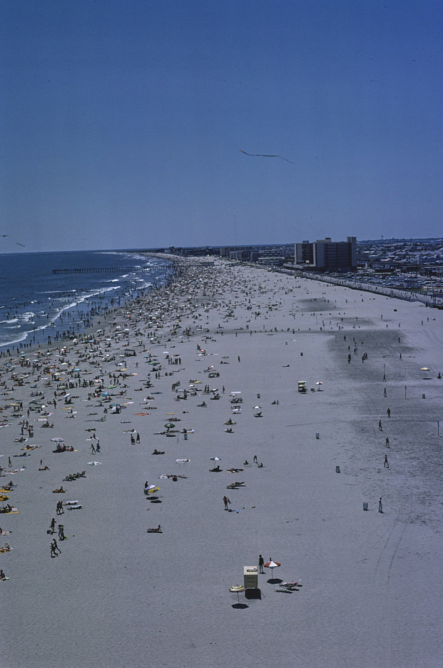 #50 Overall above to south, Wildwood, New Jersey, 1978
