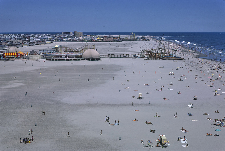#60 Overall to north, Wildwood, New Jersey, 1978
